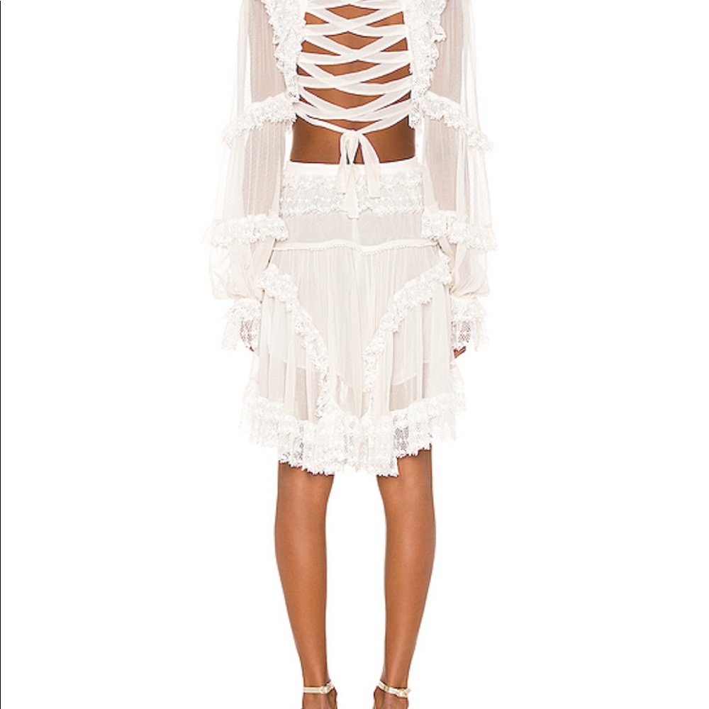 ZIMMERMAN Suraya Cut Out Dress - Picture 3 of 4